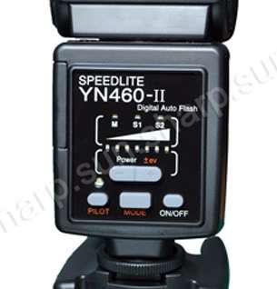 New upgraded Flash Speedlite for YN 460, more powerful and convenient.