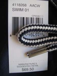   MEN 42 NWT $69 Swim Wear Board Shorts Bathing Suit Trunks Blue  