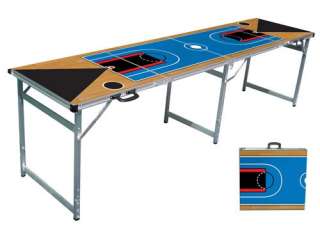 Our 8ft basketball court beer pong table is the ultimate tailgate 