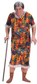 GROPIN GRANNY Costume Old Lady Funny Halloween Unisex  