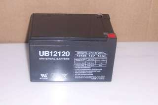 UB12120 12V 12Ah Emergency Exit Lighting SLA Battery 806593457449 