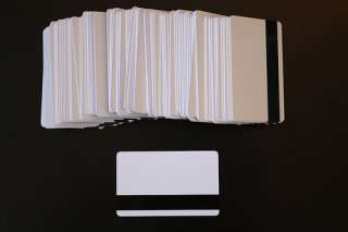 50 MAG STRIP Inkjet PVC Blank ID Cards HiCo Gloss  