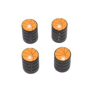  Basketball   NBA Tire Rim Valve Stem Caps   Black 