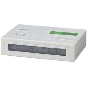  Travel Alarm Clock White with Battery