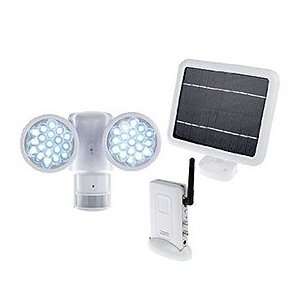   Solar Security Light w/Wireless Camera & Microphone