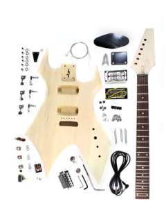 Unfinished Warlock Electric Guitar Kit Project DIY New   Make your own 