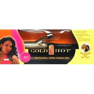  Belson Gold N Hot Curl Iron 1 1/2 Bumper (Case of 6 