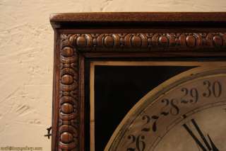 An authentic Victorian calendar clock is signed by famous Connecticut 