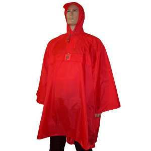 Hock WetterAS Bicycle Touring Rain Poncho   Red, size Small  