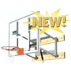 Bison PKG650 Glass Shooting Station Wall Mounted Adjustable Basketball 