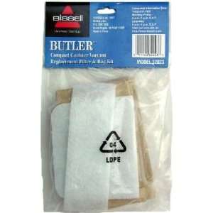  Bissell Butler & Pro Partner Bags and 2 Filters 