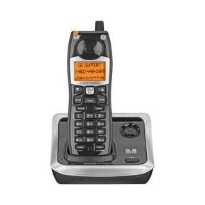  GE 5.8 GHZ Black Cordless Analog Phone with Caller ID 