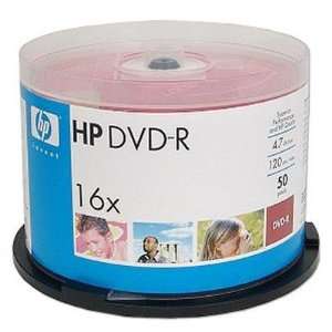  HP DVD R 50 Pack of Blank DVDs Electronics