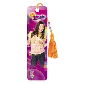  (2x6) iCarly Pink TV Beaded Bookmark