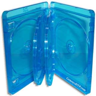 DISC BLU RAY CASE with Moulded Blu Ray Logo 20 Pak  