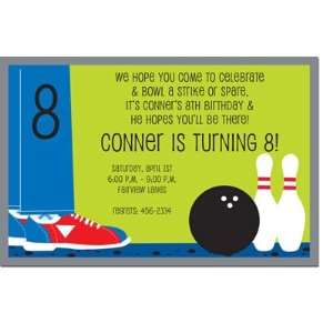    Inkwell   Invitations (Bowling Shoes)