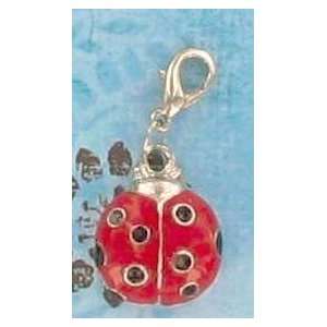    Lucky Red Lady Bug Beetle Bracelet Charm Arts, Crafts & Sewing