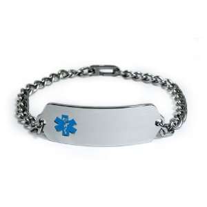  HEMOPHILIA Medical ID Alert Bracelet with Embossed emblem 
