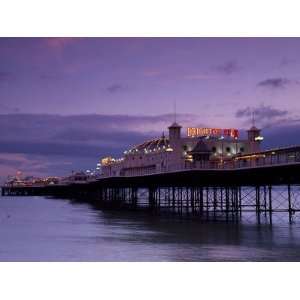  Brighton Pier Offers Entertainment for Visitors, England 