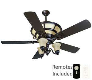 Craftmade 52 Hathaway Oiled Bronze Ceiling Fan  