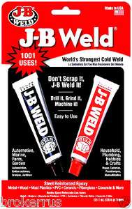 WELD waterproof EPOXY glue 8265 s iron steel aluminum brass bronze 