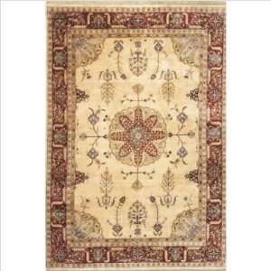   Signature Masterpiece M022 Gold / Burgundy Signature Tabriz Med Rug