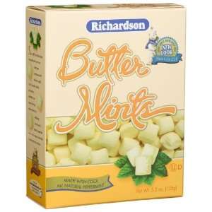 Richardson Butter Mints, 5.5oz Box  Grocery & Gourmet Food
