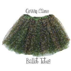   Fairy Ballerina Dress Up Tutu for Baby Toddler Girls   Green Camo