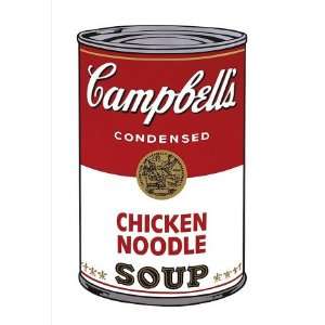  Campbells Soup I Chicken Noodle, c.1968 Giclee Poster 