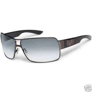 30 100 Fox The Meeting Black Chrome w Grey Sunglasses  