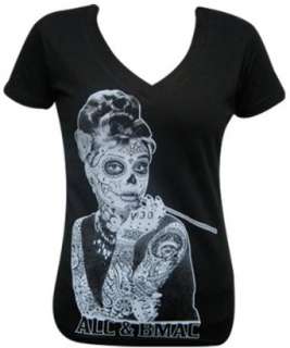   Death Mask by Jarad Bryant Day of the Dead Tattoo T Shirt Clothing