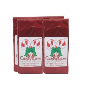 Candy Cane Coffee, Ground (Case of Four Grocery & Gourmet Food