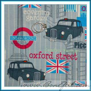   EURO Taxi Car Cab Flag British London Clock City Garden FQ OOP  