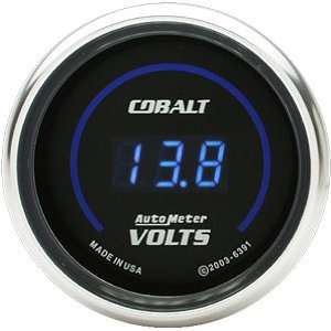 Auto Meter 6391 Cobalt Digital Voltmeter Gauge Automotive