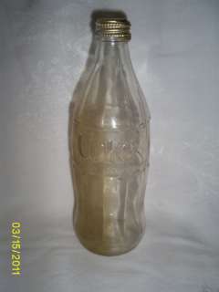 Coca Cola Glass Bottle Twist Cap 16 Fl. Oz. Embossed  
