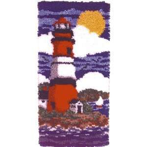  Caron Wonderart 16x32 Latch Hook Kit Lighthouse