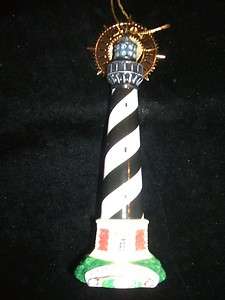   LIGHT of Christmas Cape Hatteras Lighthouse Ornament 2004 FR SH  