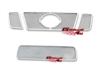 08 11 2011 Nissan Titan Stainless Mesh Grille Combo  
