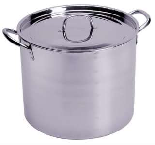  100 QT stainless steel stockpot. This pot is made with commercial 