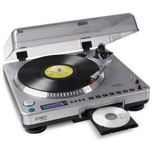  USB Turntable w/ Direct to CD Recording ION LP2CD GPS 