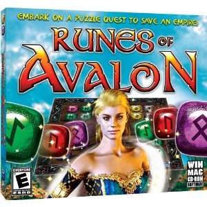 RUNES OF AVALON Puzzle Quest PC & MAC Game NEW in BOX 705381119531 