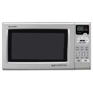 Sharp R820JS Grill 2 Convection Countertop Microwave in Silver 