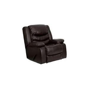   Rocker Recliner   Overstuffed Padded Seat, Back & Arms