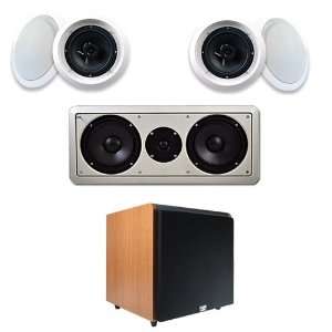   Sound Speakers w/Center Channel/12 800W Powered Sub Electronics