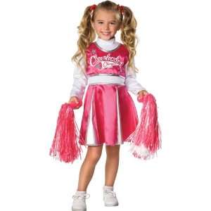  Childs Pink Cheerleader Costume (SizeSmall 4 6) Toys 