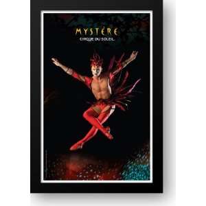  Cirque du Soleil   Mystere, c.1993 (red bird) 15x21 Framed 