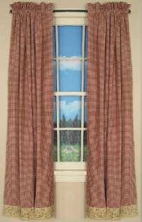   Decorative Window Treatment/Curtain for sale Checkerberry Drapes