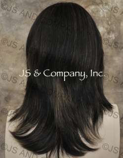   absolutely gorgeous 100% Human Hair Monofilament center parted top