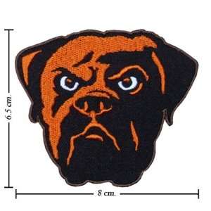  Cleveland Browns Logo Iron On Patches 