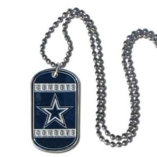 Dallas Cowboys Dog Tag Necklace NFL New Pendant.  
